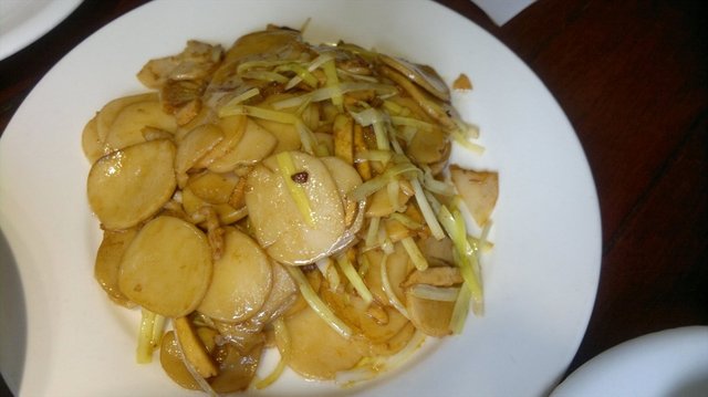 肉丝年糕
