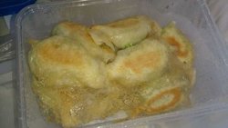 西葫芦鸡蛋锅贴
