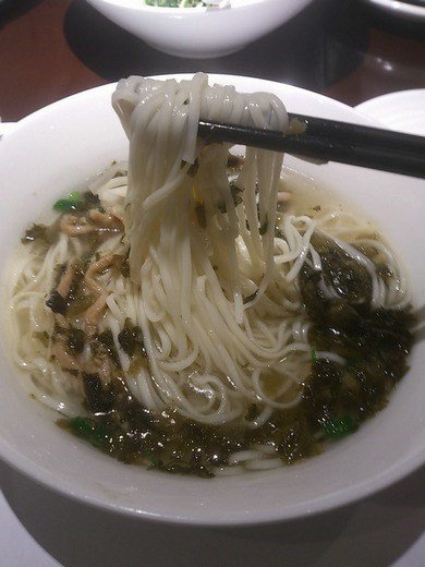 雪菜阳春面