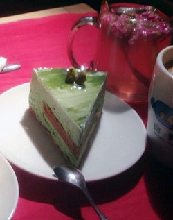 绿茶慕斯