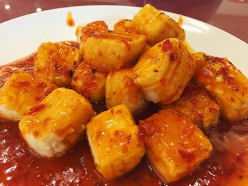 鱼香脆皮豆腐