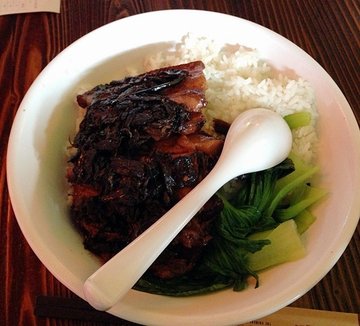 梅菜扣肉饭
