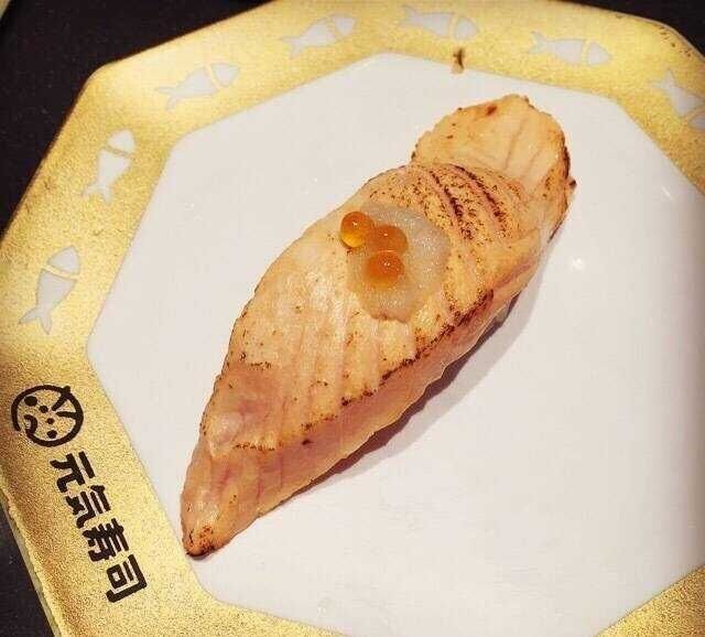 炙烤黑椒三文鱼寿司