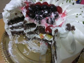 车厘子巧克力生日蛋糕