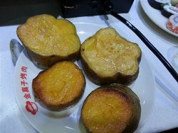红糖煎红薯