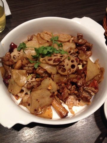 干锅牛蛙