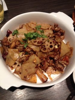 干锅牛蛙