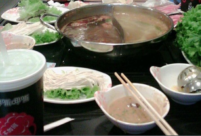鸳鸯锅底