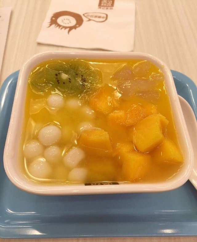 芒汁杂果小圆子