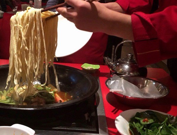 排骨鲜豆角焖面