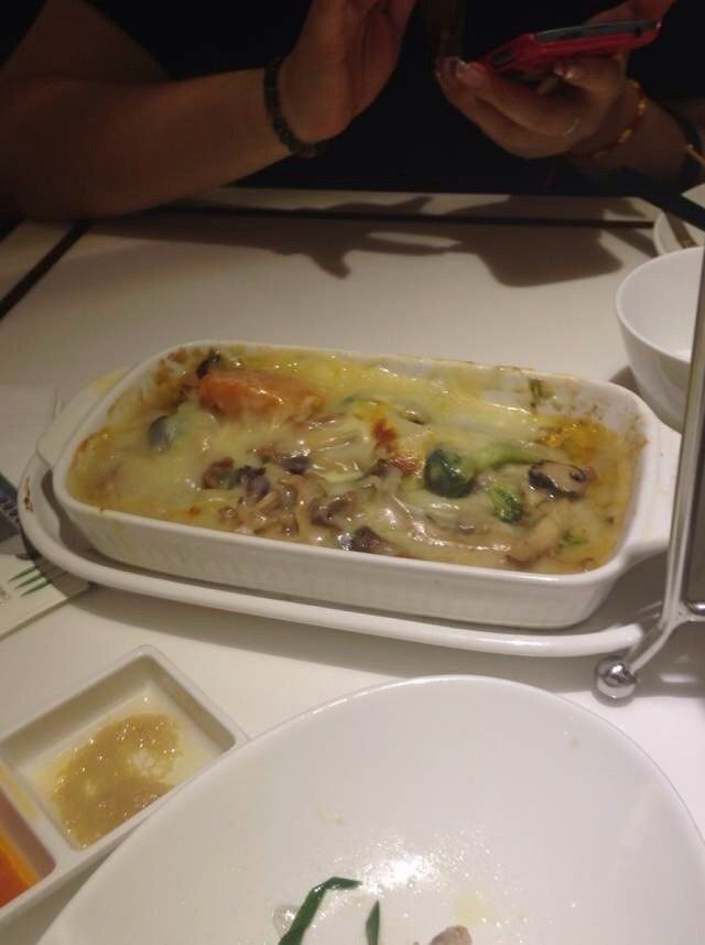 芝士焗蘑菇