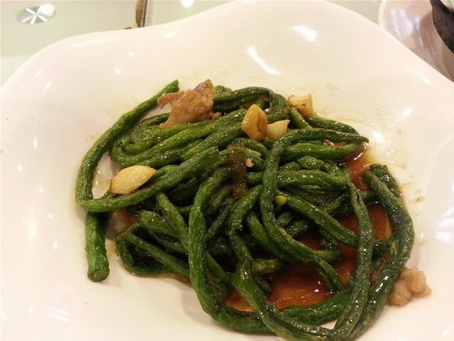 蒜香豇豆