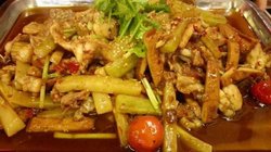 酸辣牛蛙