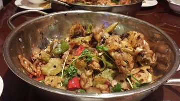 干锅牛蛙