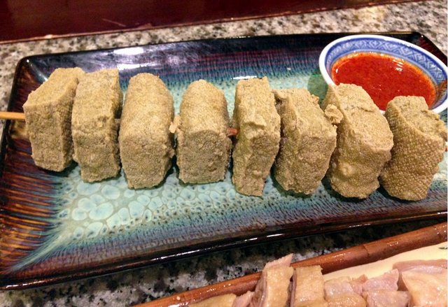 炸臭豆腐