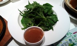 马来冰草配油醋汁