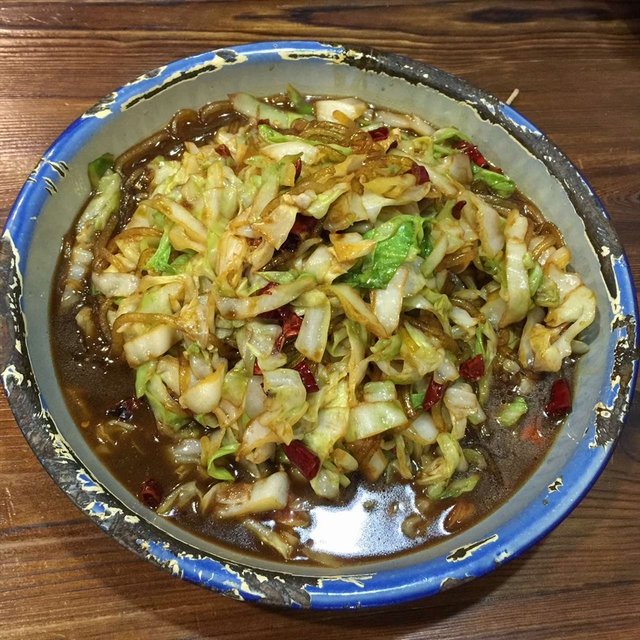 家常炒圆白菜