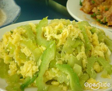 鸡蛋炒苦瓜