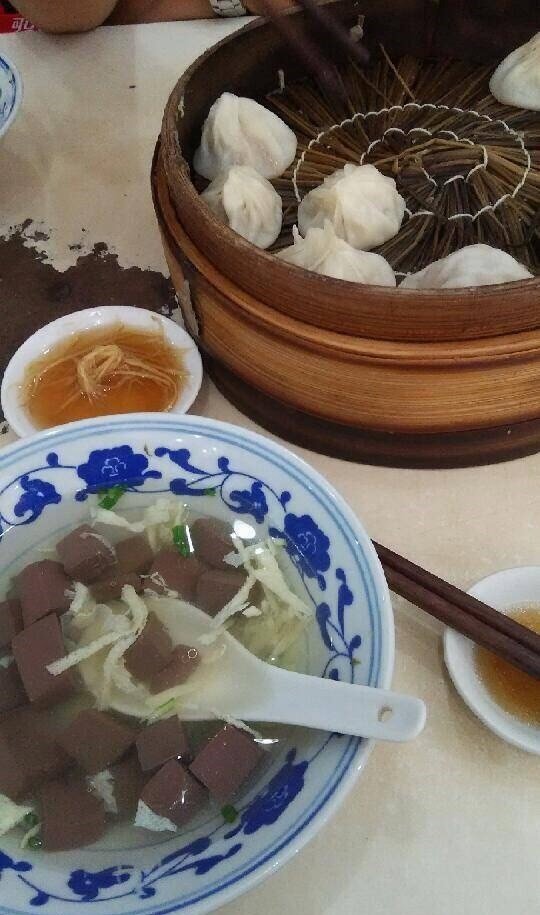鸡鸭血汤