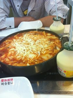 奶酪炒年糕