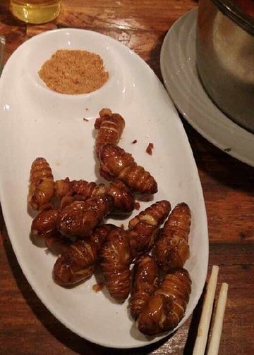 烤蚕蛹
