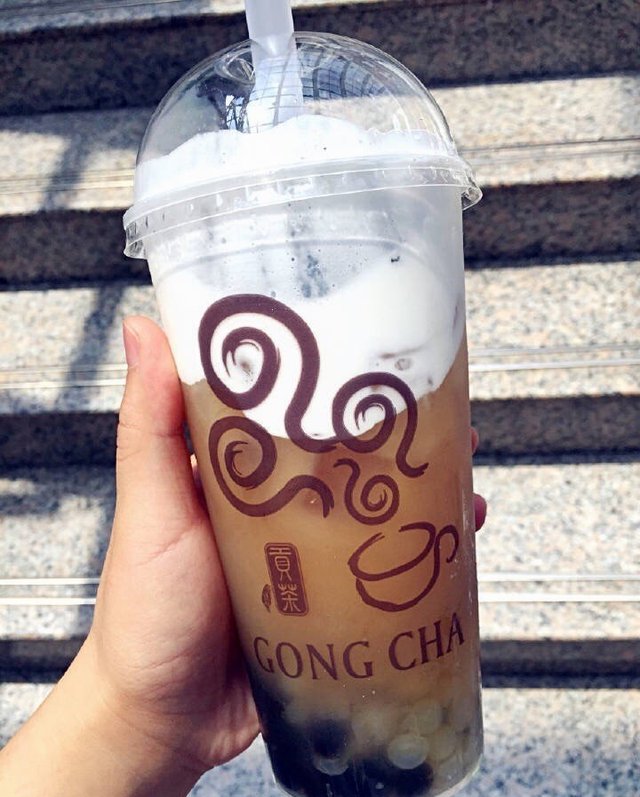 珍珠乌龙奶盖