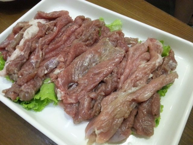 手切羊肉