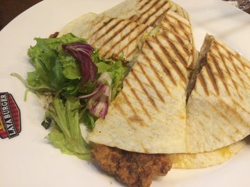 美式鸡肉起司脆饼