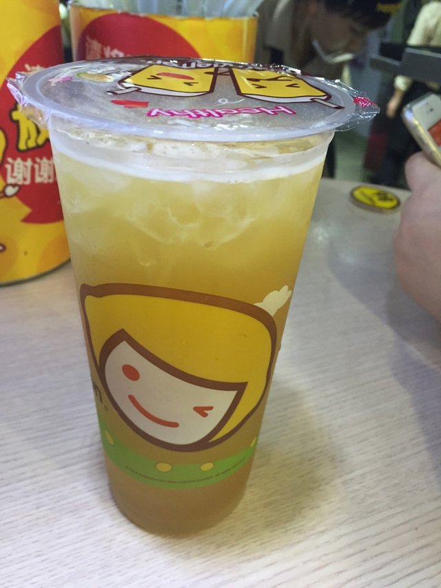 柠檬绿茶