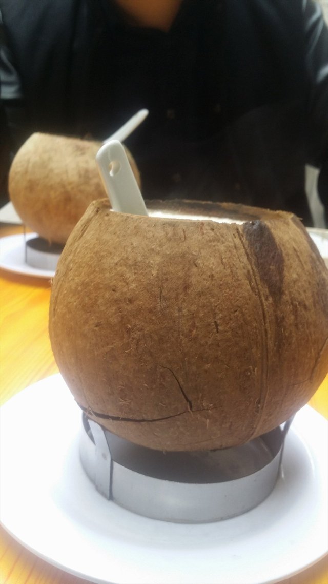 原只椰子炖竹丝鸡
