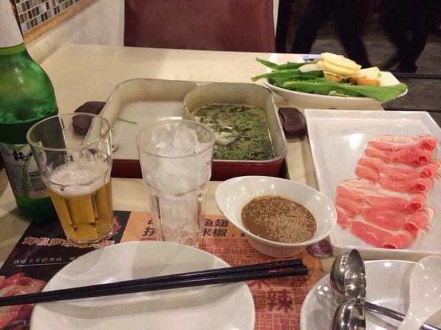 雪花羊肉