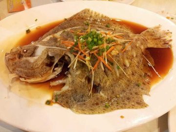 清蒸多宝鱼