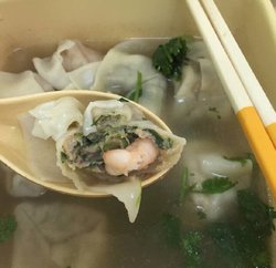 荠菜鲜虾馄饨