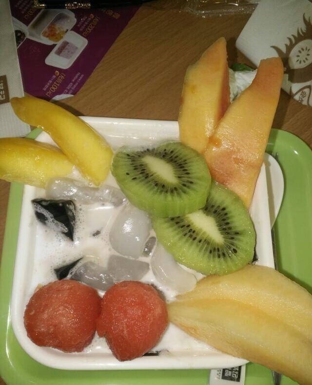 鲜芒果盘