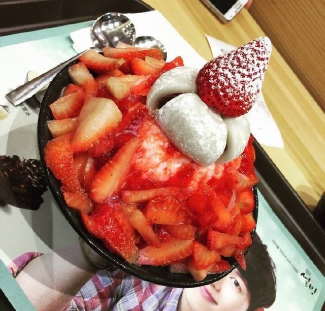 草莓雪花