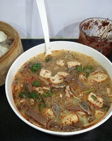 老鸭粉丝汤