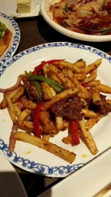 囊炒羊肉