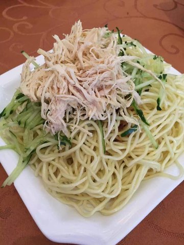 鸡丝凉面