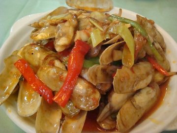 辣炒蛏子
