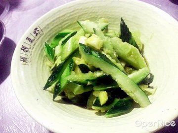 凉拌黄瓜，免辣的
