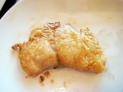 香煎柠檬鳕鱼