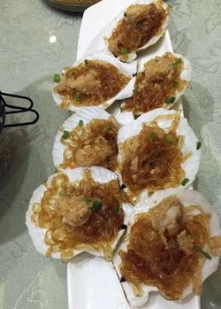 粉丝蒸扇贝