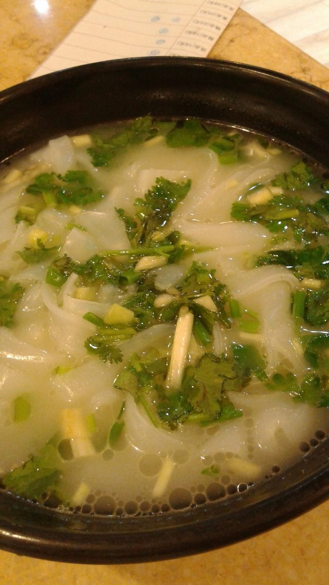 蔬菜河粉