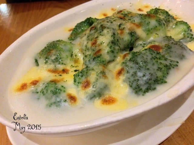 芝士焗西兰花