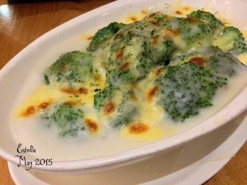 芝士焗西兰花