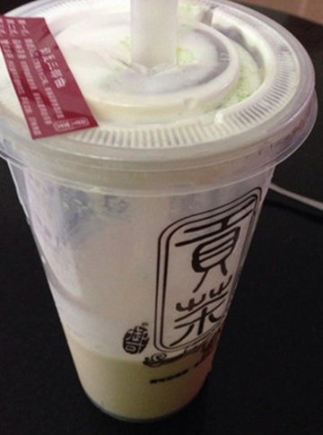 抹茶奶盖