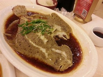 清蒸多宝鱼