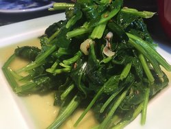 孜然炒菠菜