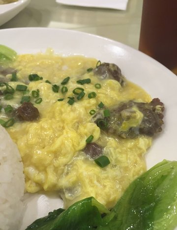 滑蛋牛肉饭