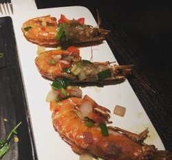 阿根廷大虾遇上小辣椒